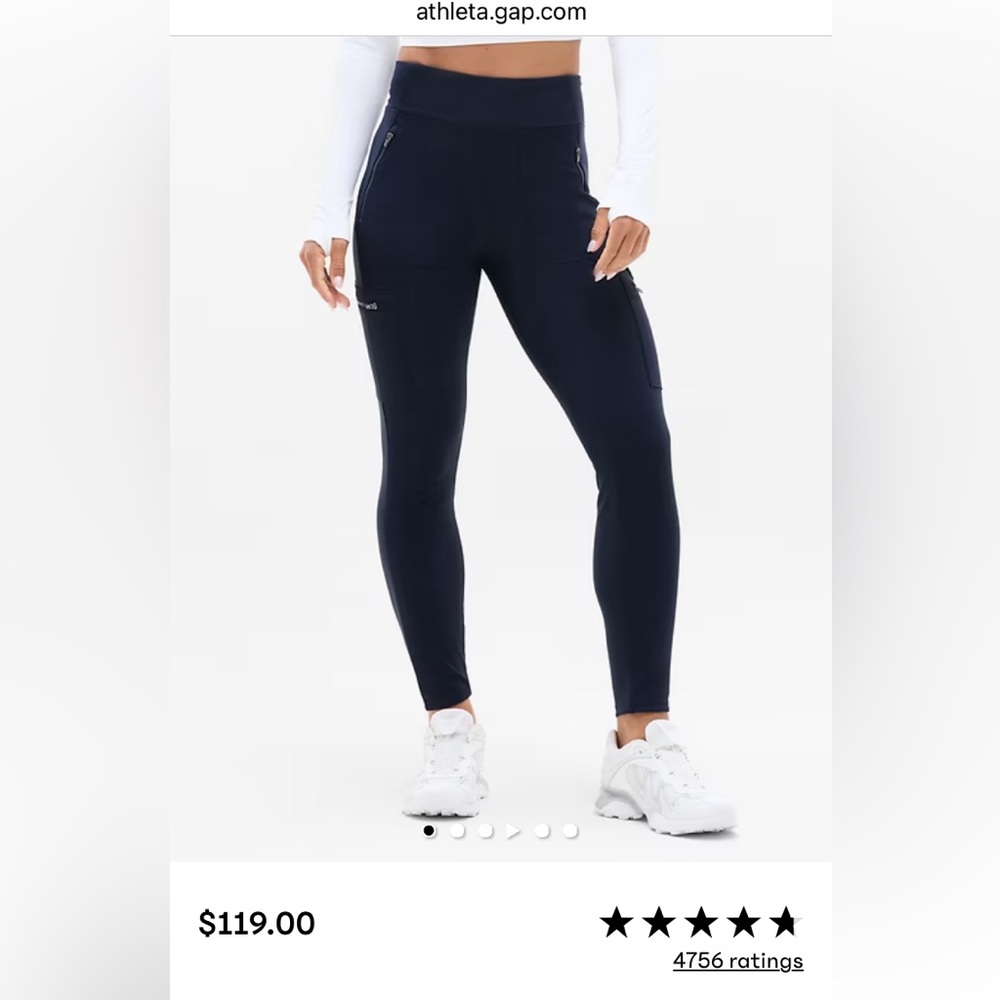 Athleta Headlands Hybrid Cargo High Rise Tight